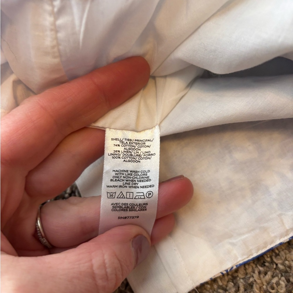Ann Taylor Blue and White Dress - Picture 11 of 13